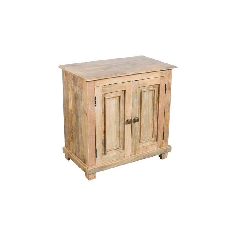 Solid Wood Accent Cabinet