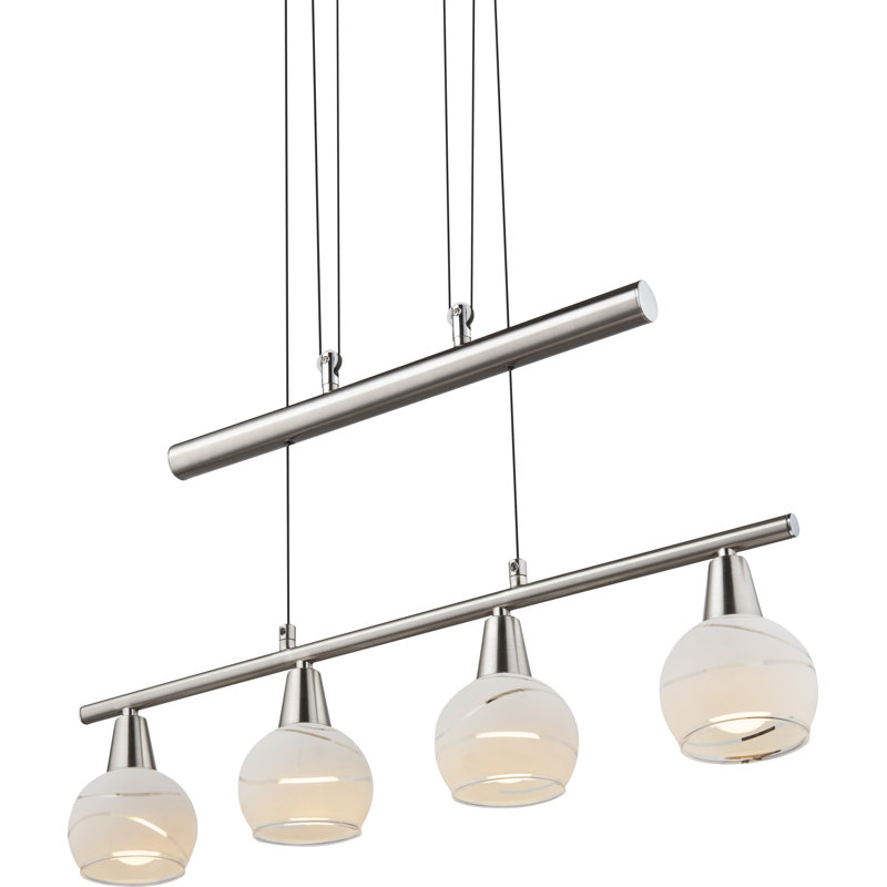 Mcmurray 4 - Light Satin Kitchen Island Pendant