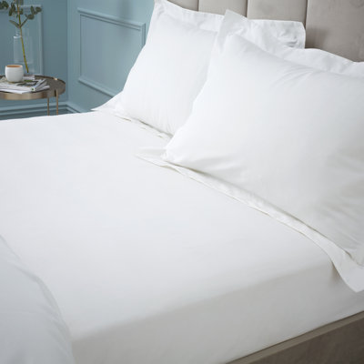 180 Thread Count Egyptian 100% Cotton Fitted Sheet
