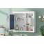 Armoire murale 32 po avec miroir