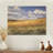 Meadow Golden Fields Of Corn III - Meadow Wood Wall Decor - On Natural Pine Wood-536086008