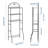 Over The Toilet Storage Shelves, 3 Tier Bathroom Organizer Racks Over Toilet