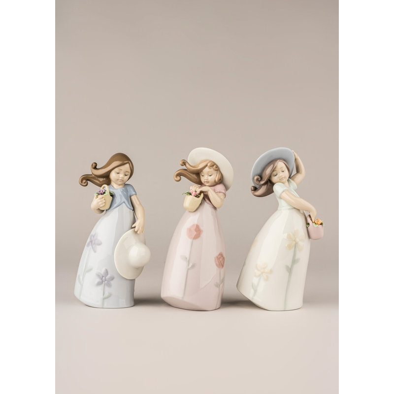Little Violet Girl Figurine