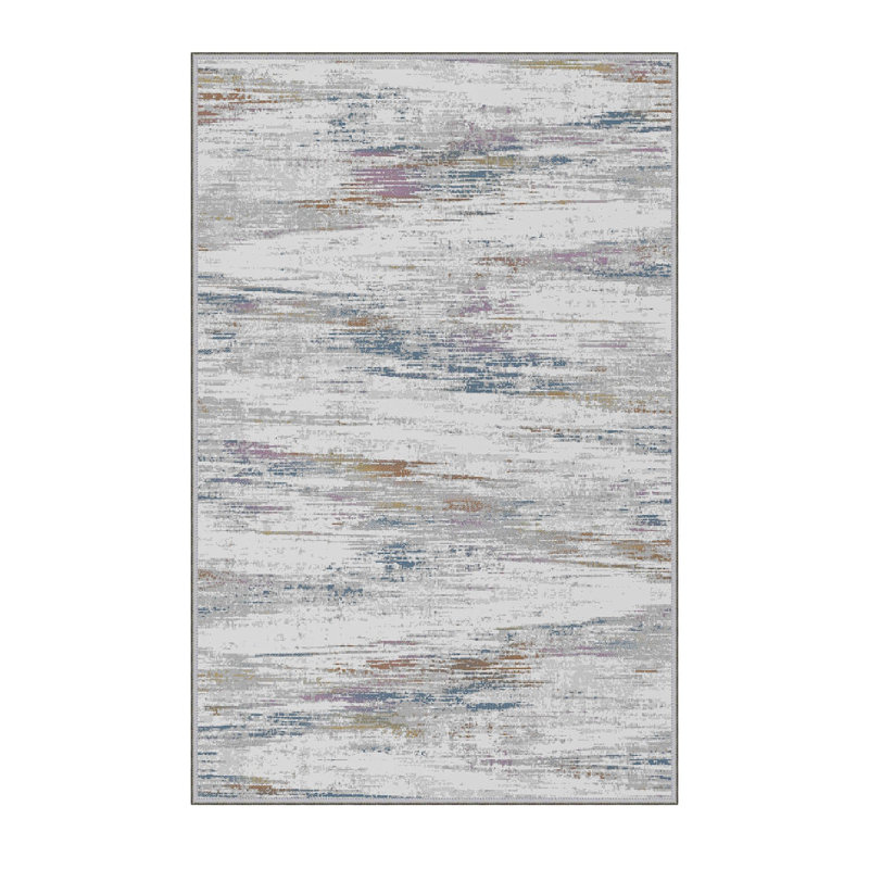 Luxurious 3D Printed Area Carpet, 5.9 x 9.2 Feet | 100% Polyester, 0.3 in Pile Height, 650 g/m² | Antibacterial & Non-Slip Underside, Machine Washable for Easy Care | Perfect for Living Room, Bedroom, or Office Décor