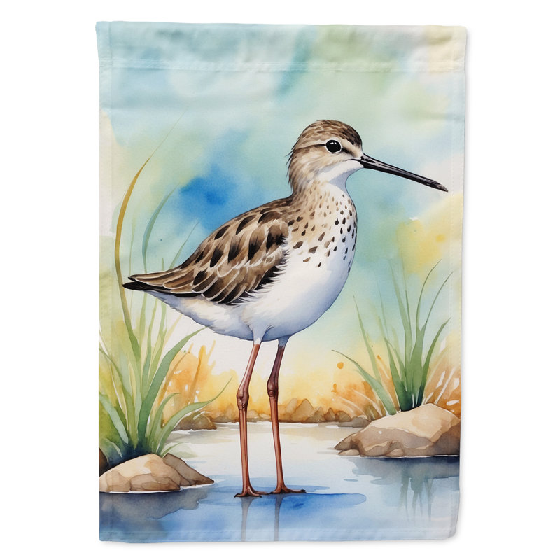 Drapeau de jardin Surfbird Bird, Bécasseau