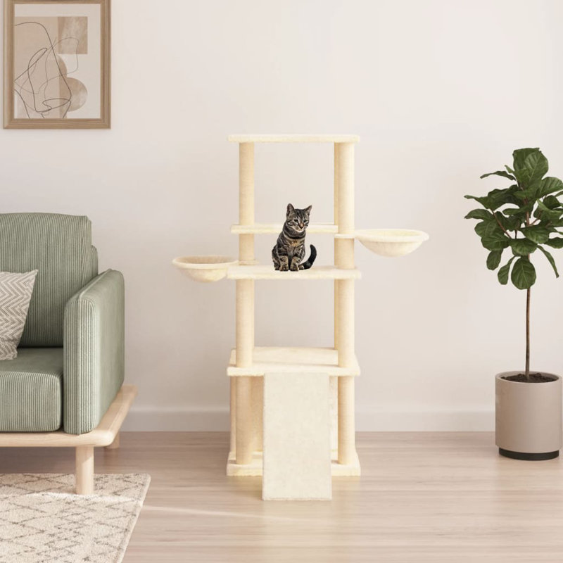 133cm H, Cream