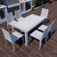 Chaise de patio d'extérieur empilable Quade-1193029501-1109194270