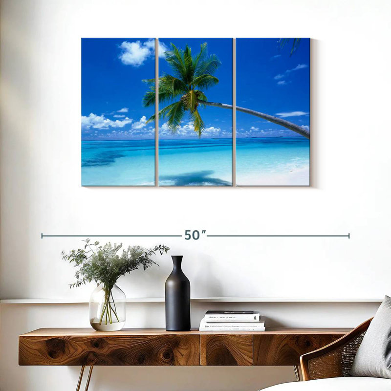 Gillard Beach Palm Shadow, 24" H x 38" W