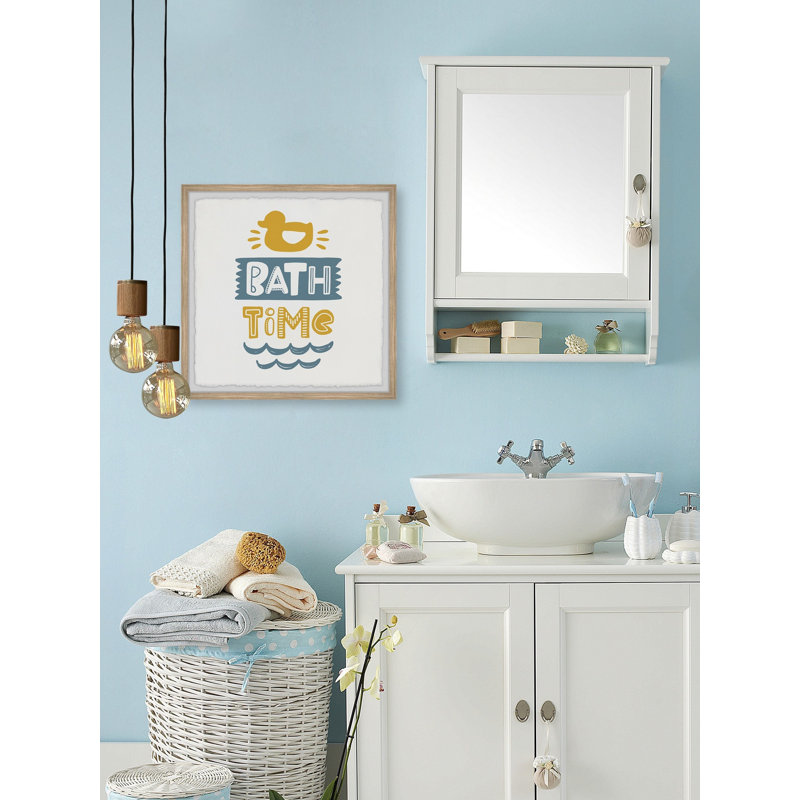 « duck time »-cadre photo imprimé sur papier, H 32 po x l 32 po x P 1,5 po