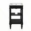 Meuble-lavabo moderne de 18 pouces avec lavabo-688520404