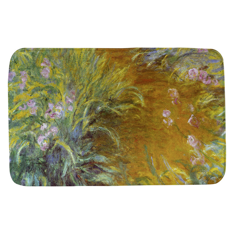 Mane Memory Foam Non-Slip Bath Rug, 21" W x 34" L