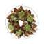 27" Fall Wreath with Hydrangeas and Pinecones