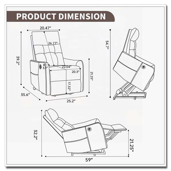 Dimensions du produit