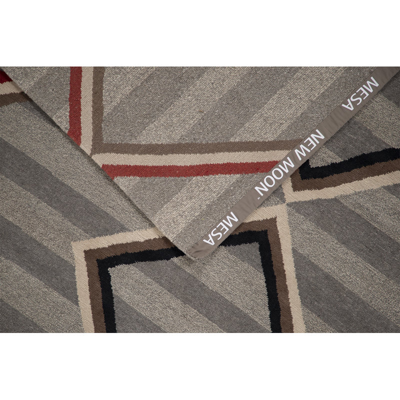 Mesa Wool Southwestern Area Rug, Rectangle 4' x 6'