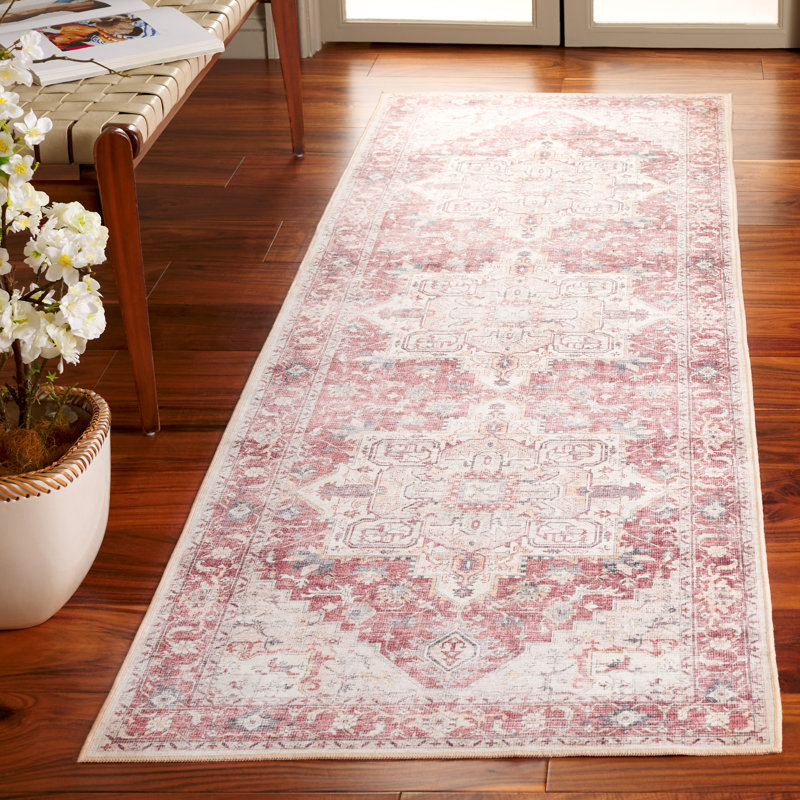 Sarisha Performance Machine Washable Oriental Rug, Runner 2'6" x 8'
