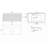 U058-Etna36w-308 Etna 36" Striped Brushed Black  Floating Bathroom Vanity With  Ceramic Sink, Bathroom Vanity   Bathroom, Pre-Assembled