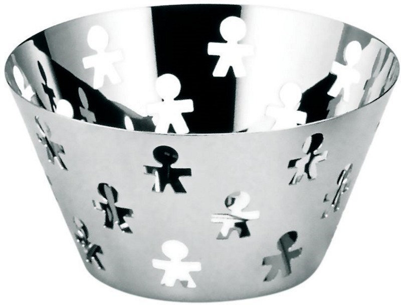 Alessi Girotondo Stainless Steel Fruit Bowl