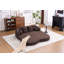 Canapé-lit 2-en-1 pliable, canapé-lit convertible pliable sans os de 70 pouces, 4 coussins-548049658