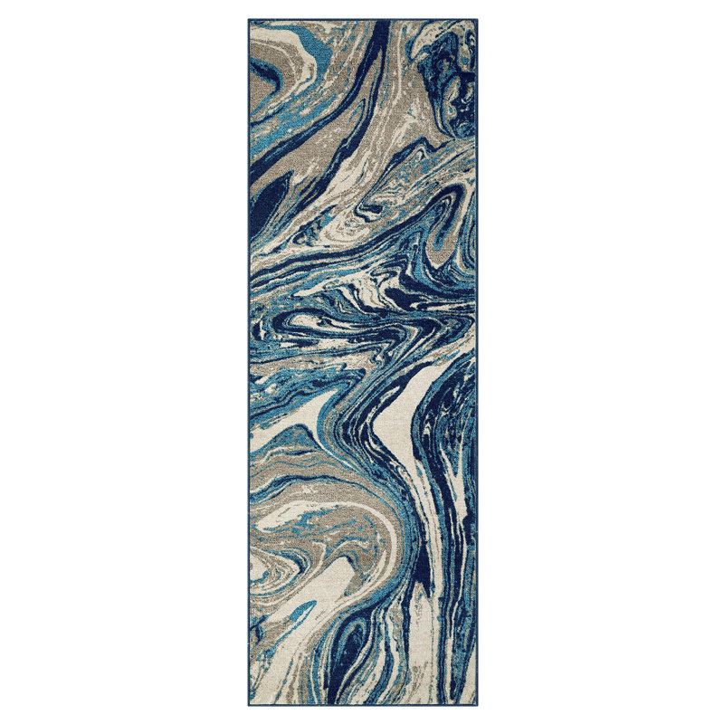 Modern Abstract Area Rugs Washable Rug For Living Room Easy Cleaning Floor Cover With Rubber Backing Ultra-Thin Stain Resistant Throw Carpet