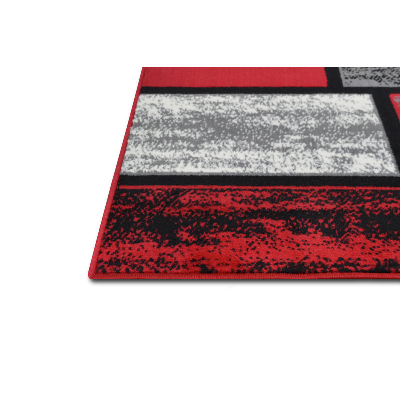 Adebowale Geometric Indoor Rug, Rectangle 7'6" x 10'5"