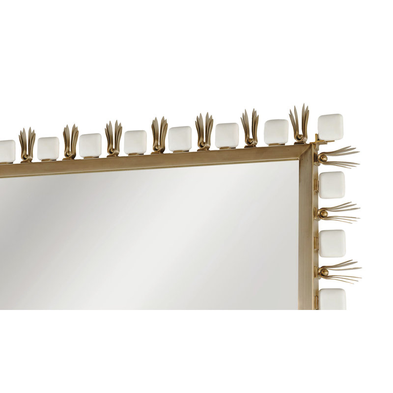 Cadence Rectangle Metal Wall Mirror