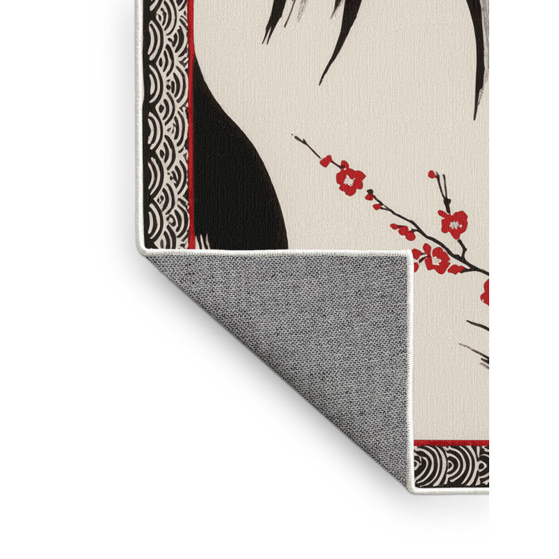 Tapis Sakura Serenade, Carré 7 pi