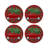 Xmas Tree Plaid Rectangle Tabletop Set