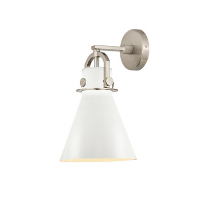 Acie Steel Armed Sconce
