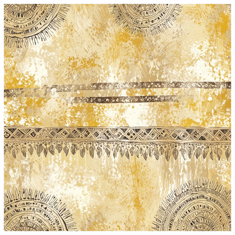 Tapis de bain Mandala, 24in W x 17in L