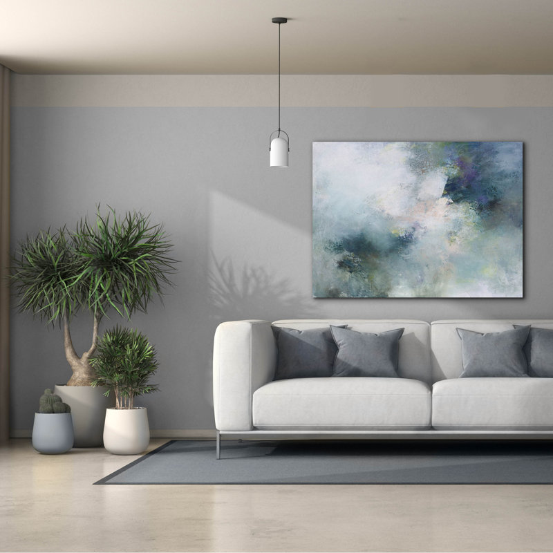  «Journey intérieur» par Karen Hale, art mural sur toile, 54 po x 40 po