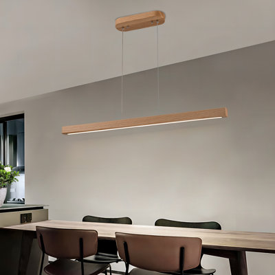 Rolde 1 - Light 39'' LED Linear Kitchen Island Chandelier
