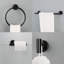 6 Piece Stainless Steel Bathroom Towel Rack Set Wall Mount-110366566