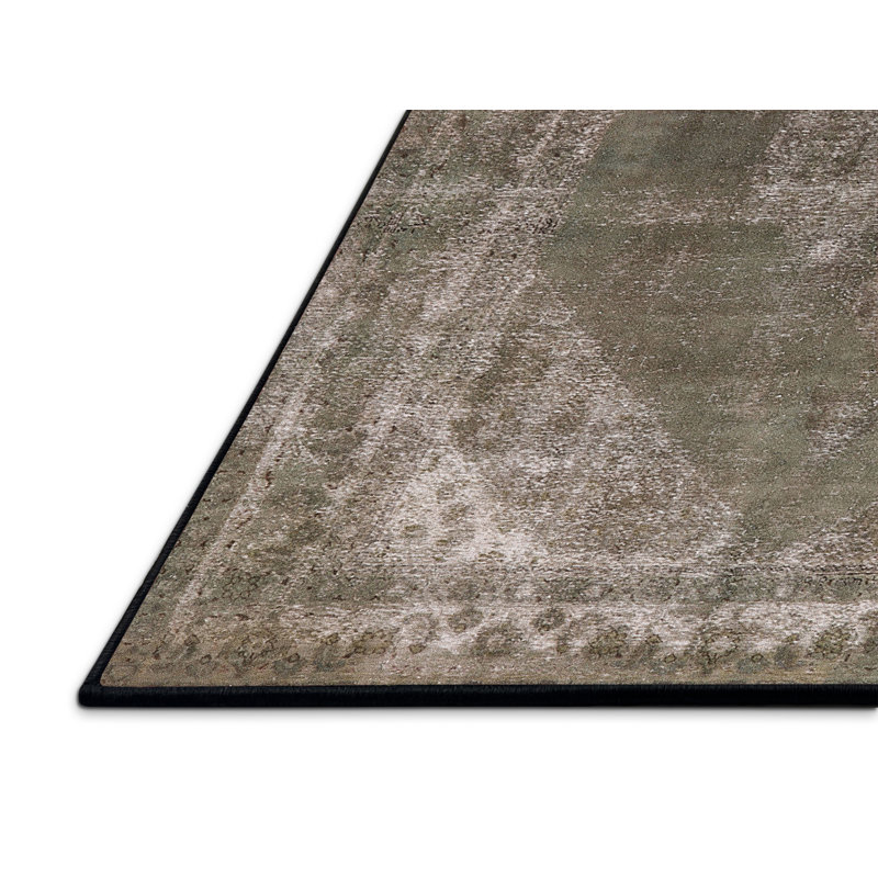 Tapis gris Rosscott, Rectangle 5 pi x 7 pi