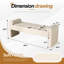 Banc rembourré l 59,4 po-175232660-175232661
