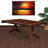 Cabrillo Double Pedestal Dining Set