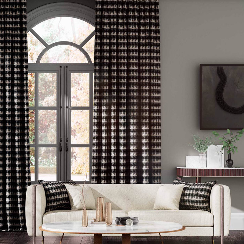 Tessalate Fabric, Charcoal/Stone/Onyx