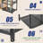 Garage Tool Organizer With 2-Tier Shelves