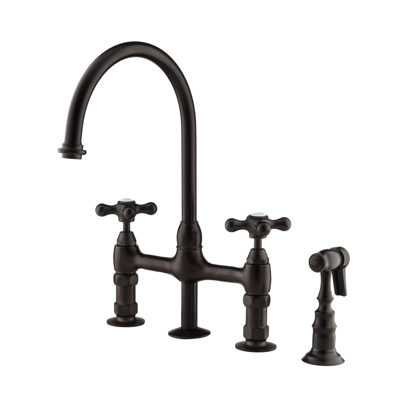 Chevington Kitchen Faucet with Side Spray & Reviews | Wayfair