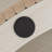 31.5" Round Coffee Table with Solid Wood Base-1394276466