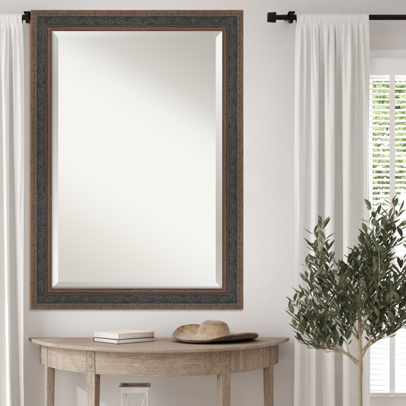 Miroir mural Attic, 29,5 po x 23,5 po, Bronze