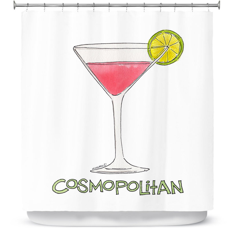 Rideau de douche simple cosmo
