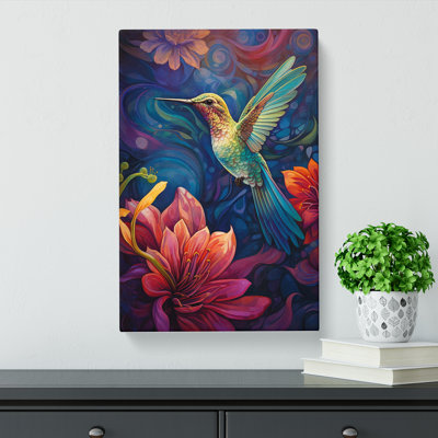 Hummingbird Symbolism - No Frame Art Prints - Wrapped Canvas