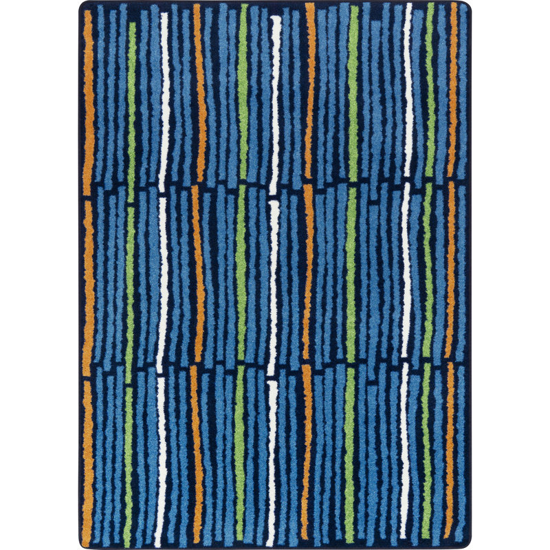 Kid Essentials Cascade Area Rug, Rectangle 5'4" x 7'8" 