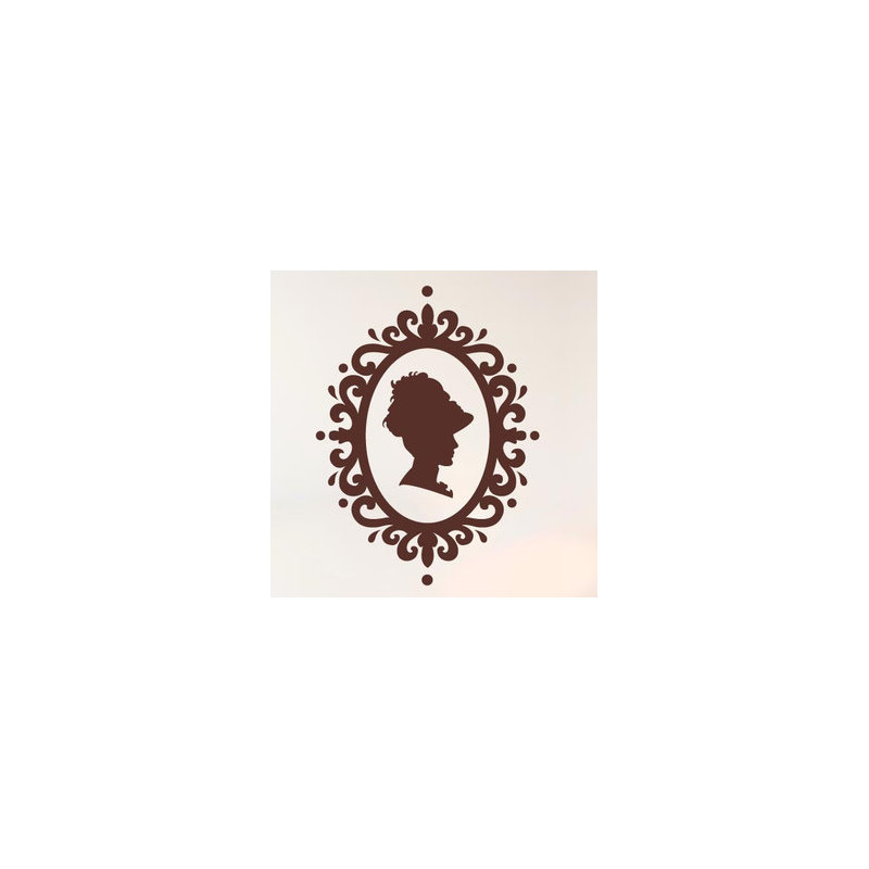 Wall Decal, Large, Brown
