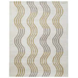 Wavy Shag Rug Hand Tufted Wool Rug
