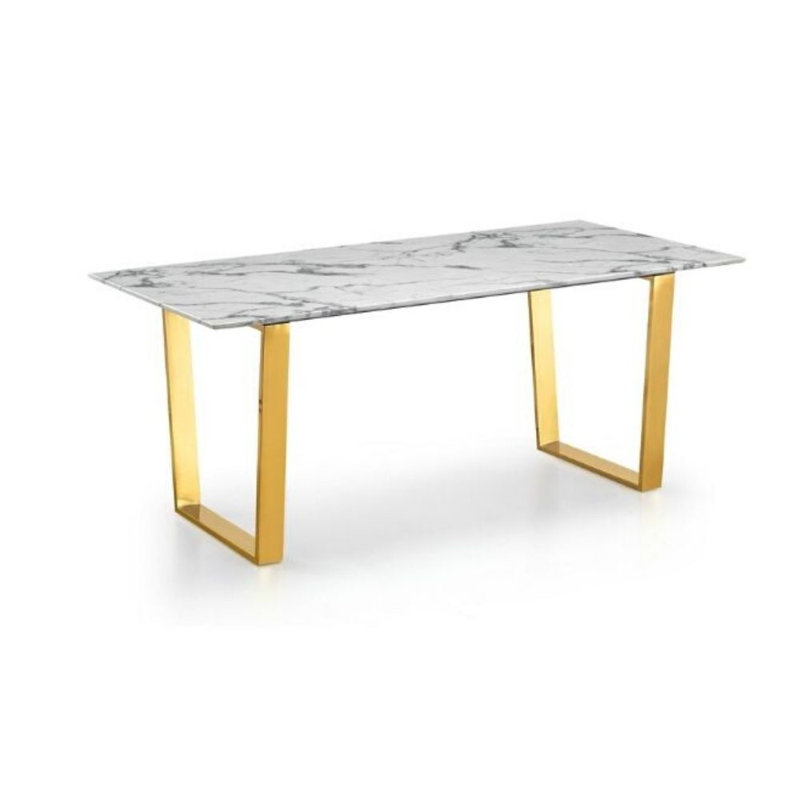 Table de salle à manger Mauree, L 39 po x L 65,1 po