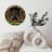 Wooden Tree Stump Wall Clock Rustic Farmhouse Decor