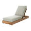 Chatsworth Outdoor Teak Chaise Lounge-924820428