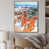 Gold Floater Framed