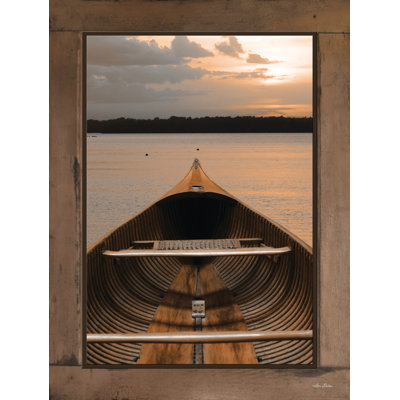 Madhu Antique Canoe II by Lori Deiter - Wrapped Canvas Print